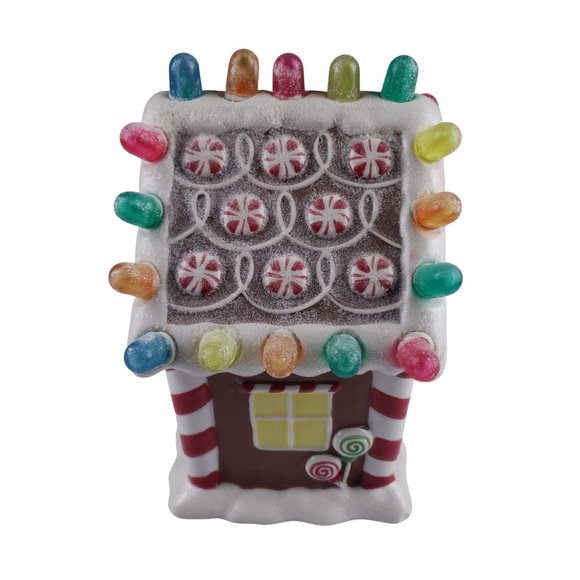 2008 Hallmark Gingerbread Gumdrop House Nutcracker Suite Ceramic Musical Lights - Picture 5 of 12